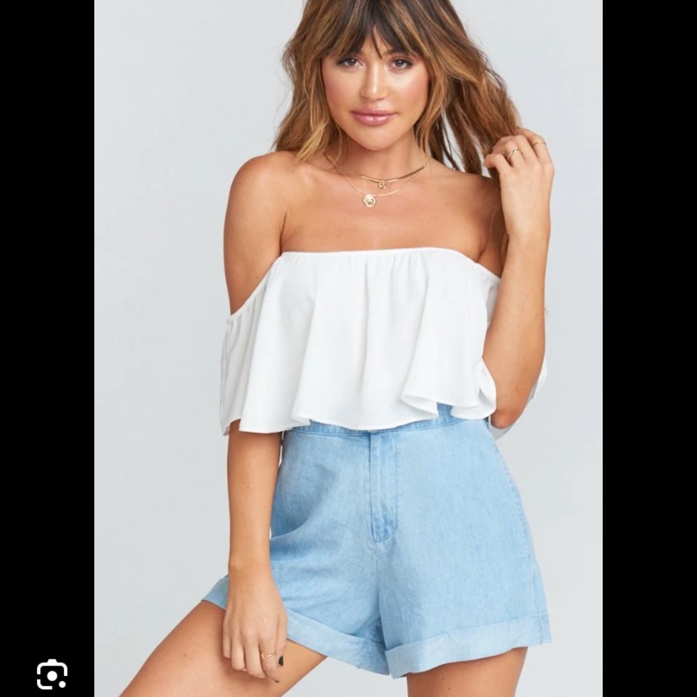 NWT Show me your Mumu Chloe cuff shorts